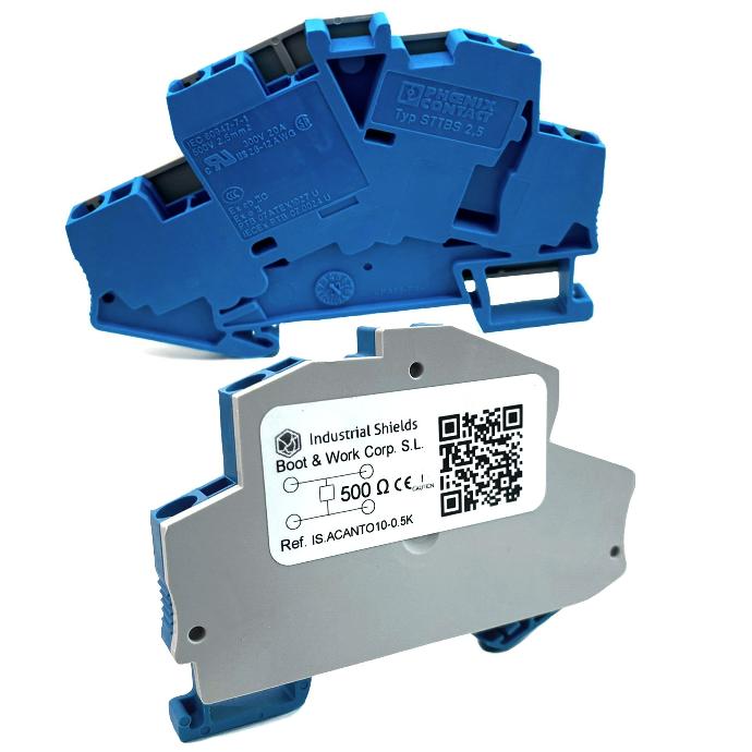 DIN Rail 500Ohms 4-20mA to 0-10Vdc
